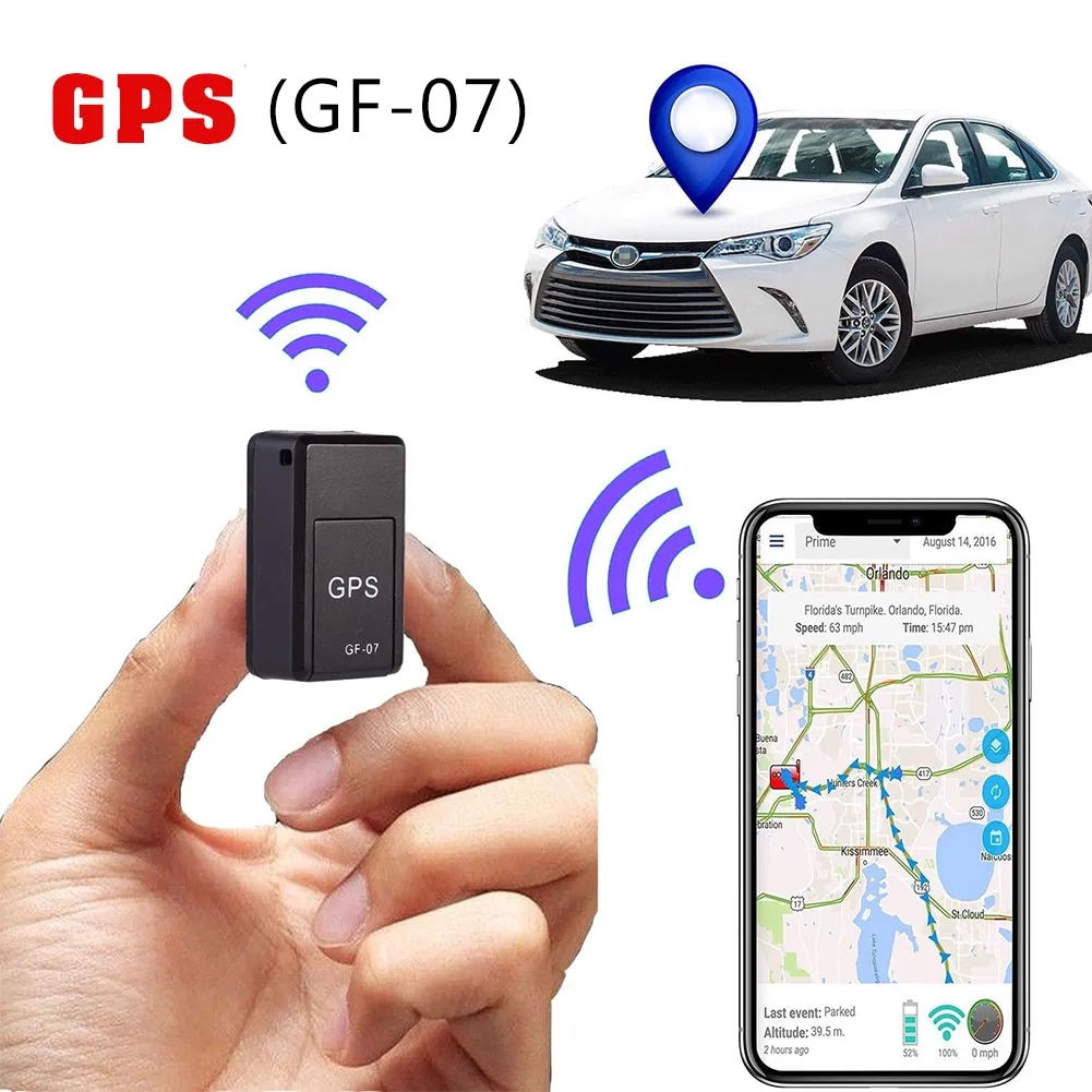 Universal GF07 GSM Mini Car LBS Tracker Magnetic Vehicle Truck GPS