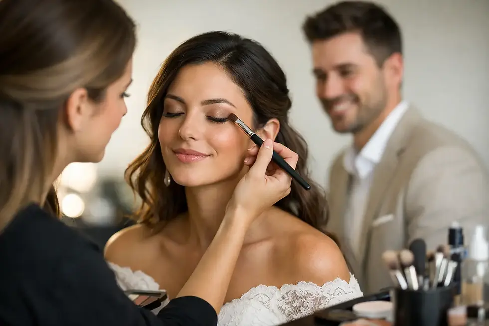 Makeup Artist for Engagement Session Photos