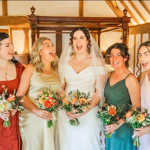 Rachel's Spring Wedding at Cain Manor | Relaxed Bridal Hair and Makeup in Surrey