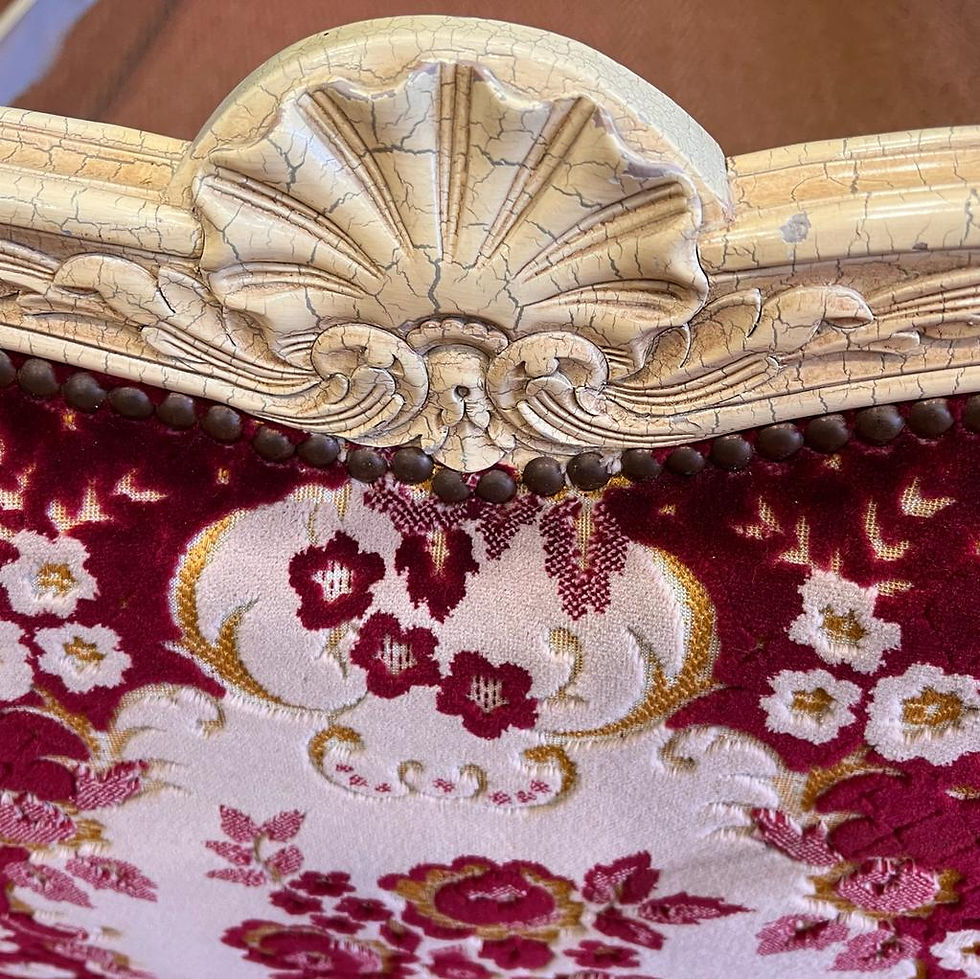 Thumbnail: Antique Demi Corbeille Bed (King Size 5')