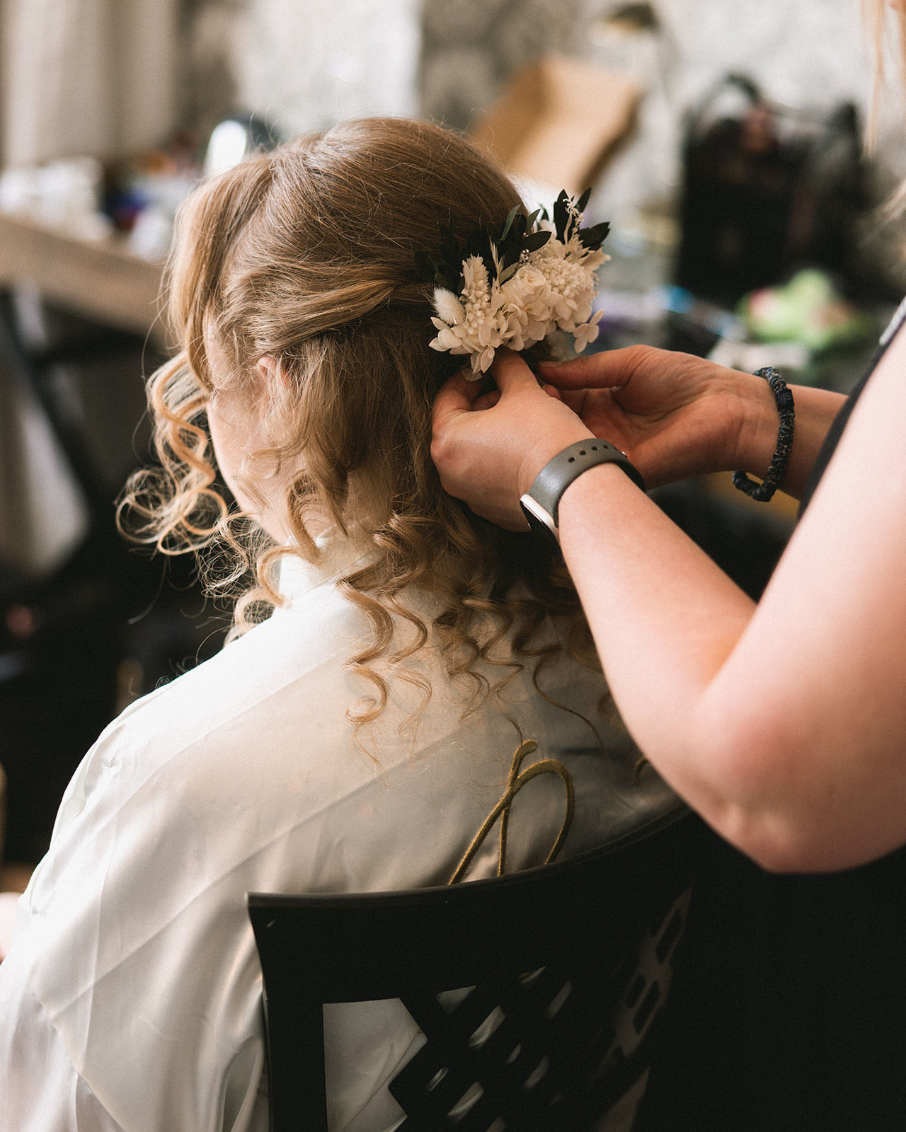 Bridal Hair & Makeup The Petersham Hotel in Richmond Surrey