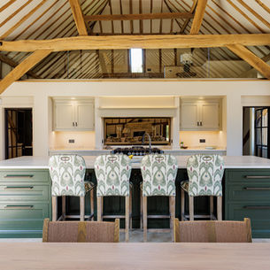 Barn Conversion In-Frame Kitchen - Petworth