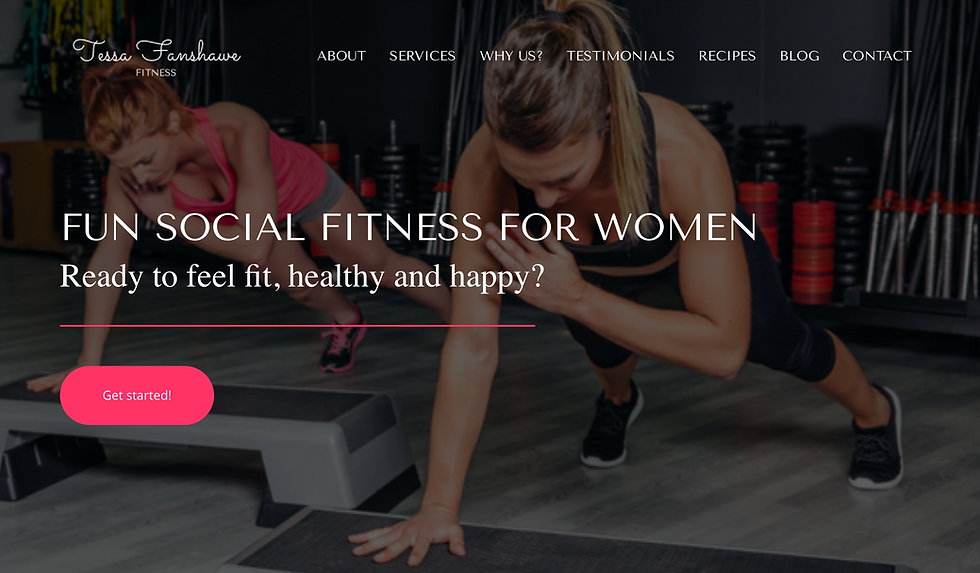 Tessa Fanshawe Fitness, Petersfield, Hampshire