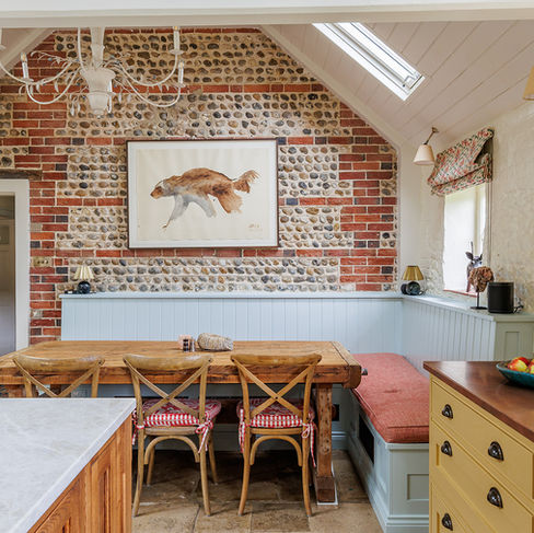 Bespoke Yellow Cottage Kitchen Chichester