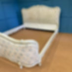 Antique French Upholstered Bed (Super King 6ft)