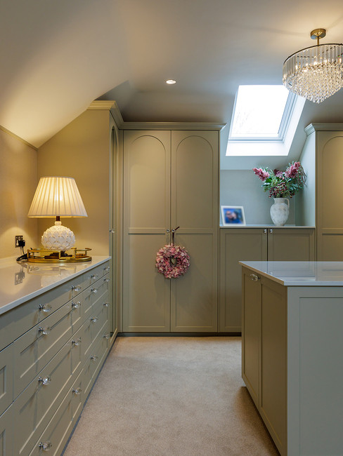 Luxury Bespoke Dressing Room Design - Witley, Surrey