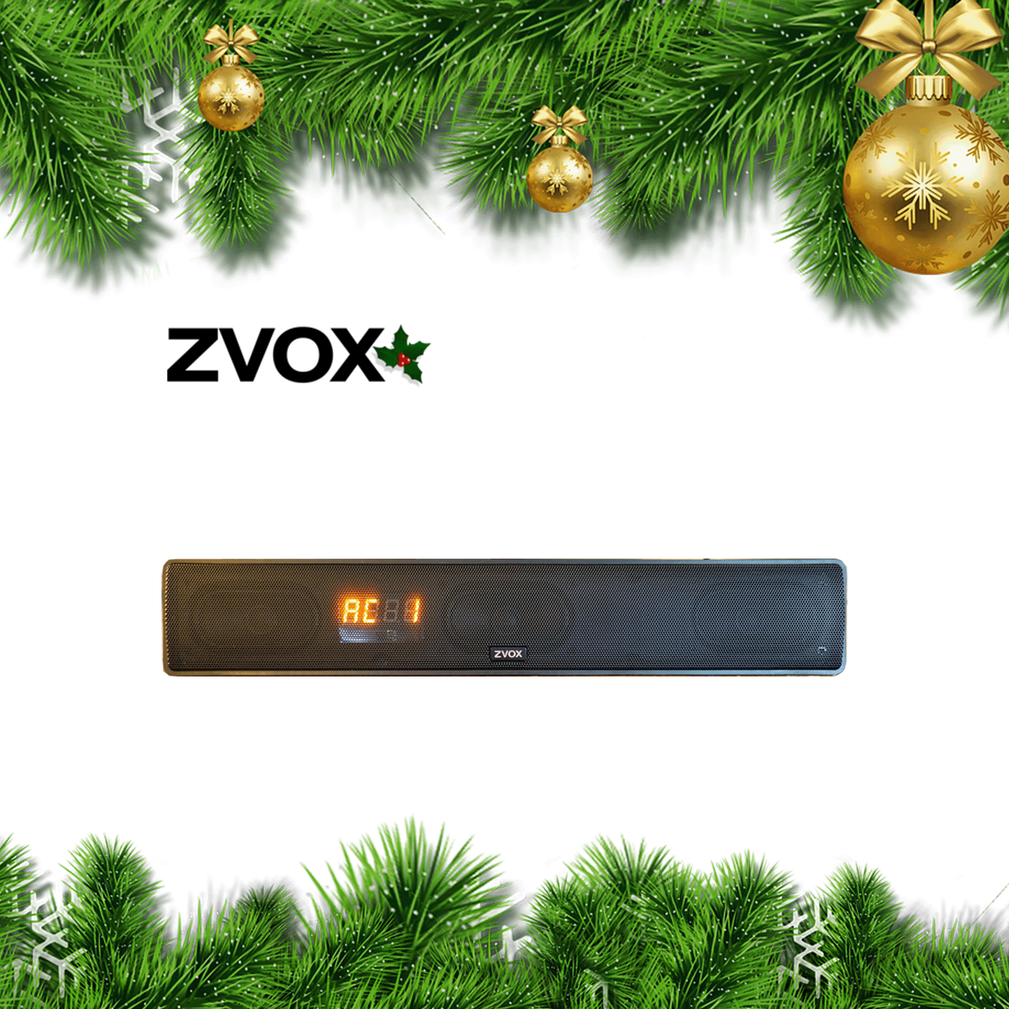 ZVOX Holiday Ad