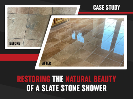 Restoring the Natural Beauty of a Slate Stone Shower