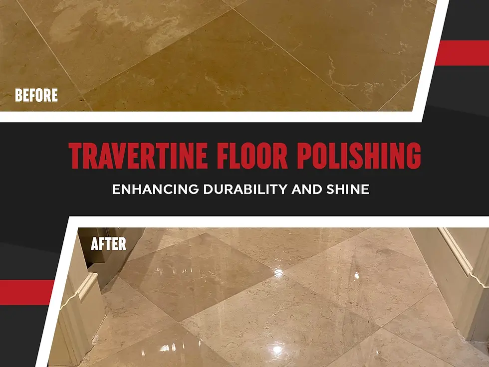 trusted travertine floor polishing company