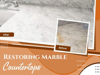 Resurrecting Stained Marble Countertops: A Remarkable Case Study