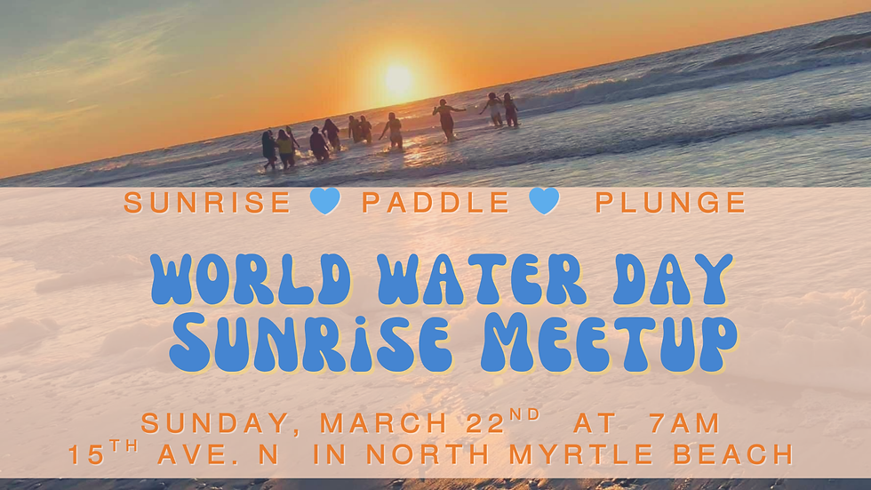 World Water Day Sunrise Meetup