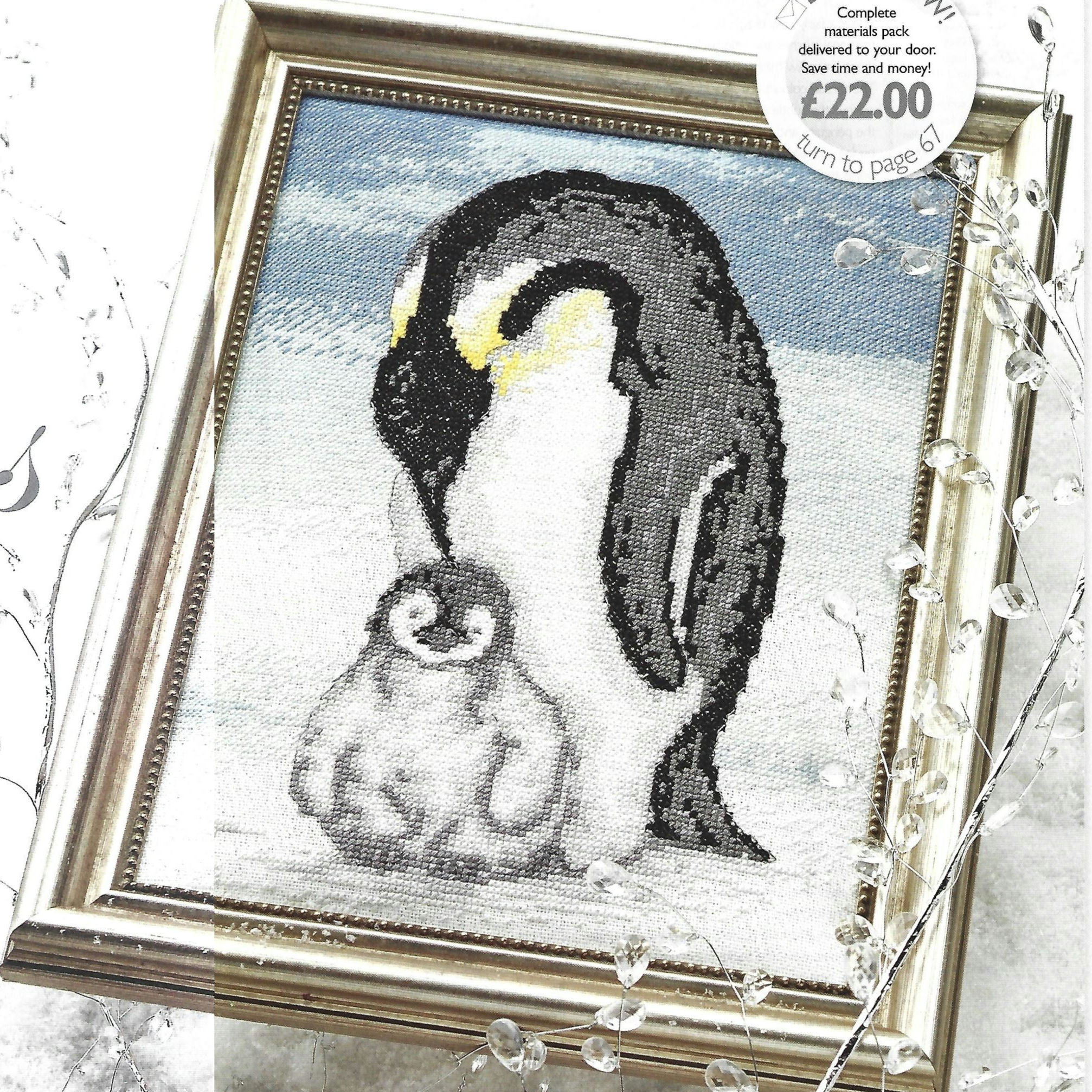 Penguins on Parade Cross Stitch Chart