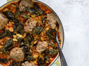A ribollita inspired soup ~ A classic Tuscan soup revisited