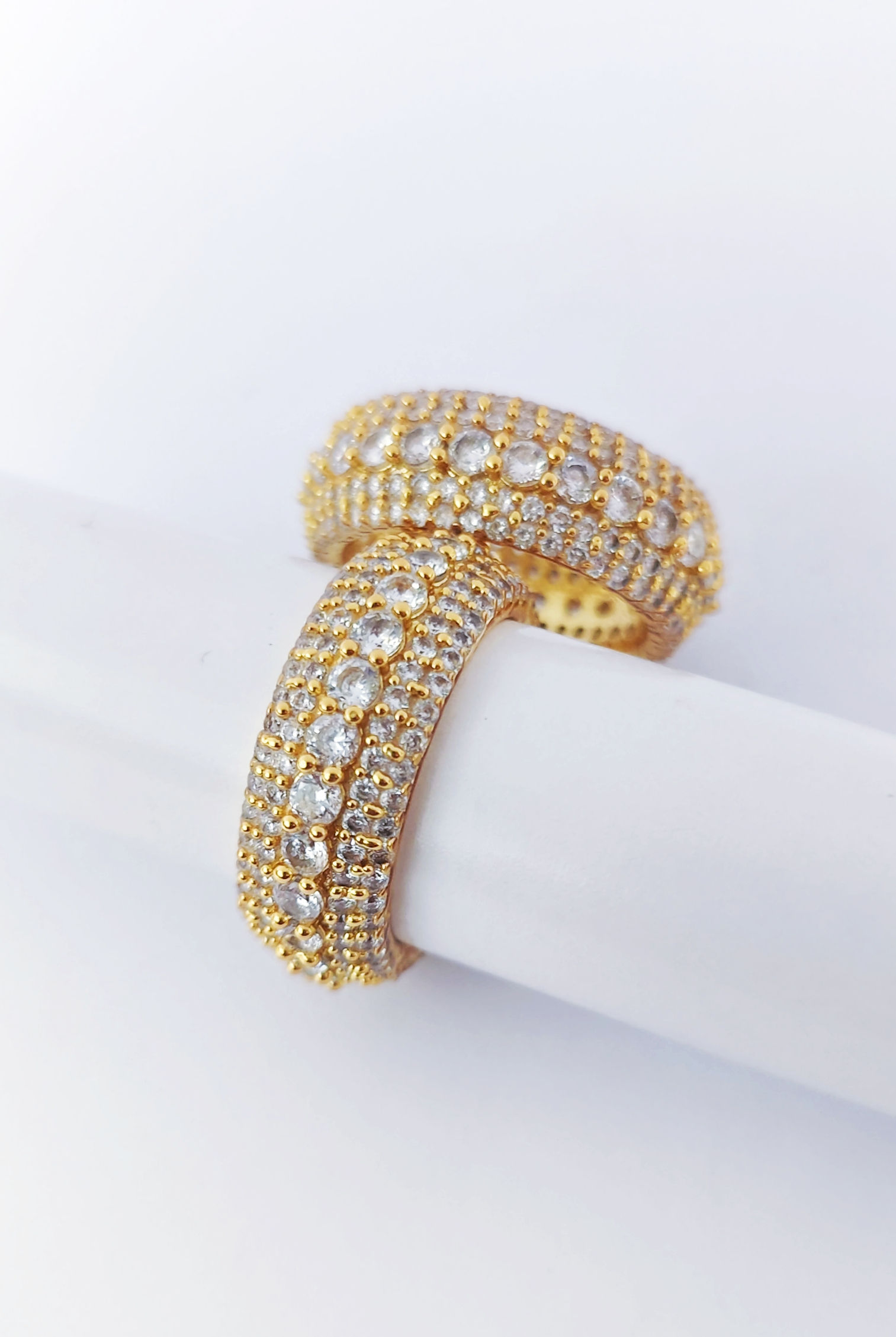 Diamond promise band 1pcs