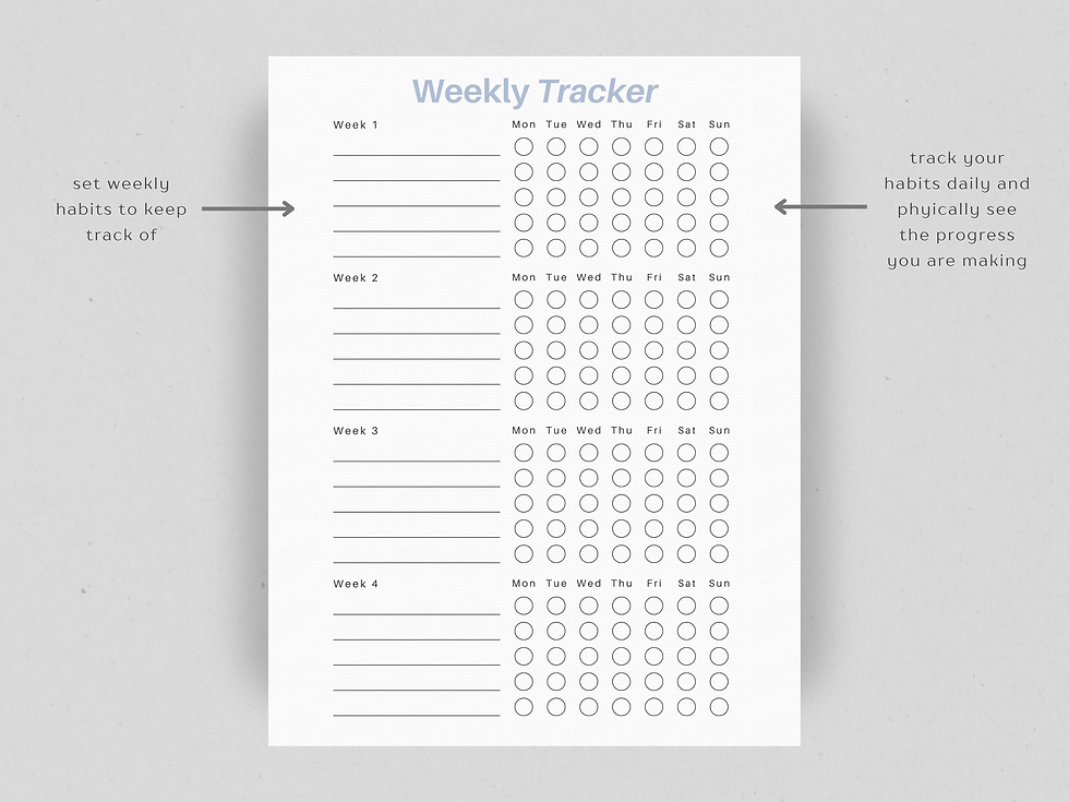 Thumbnail: Digital Weekly Planner