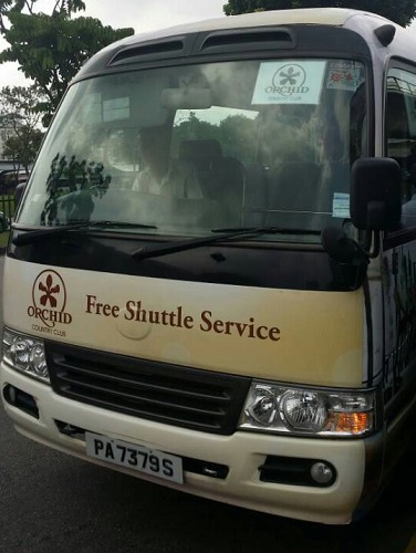 Orchid Country Club Shuttle Bus