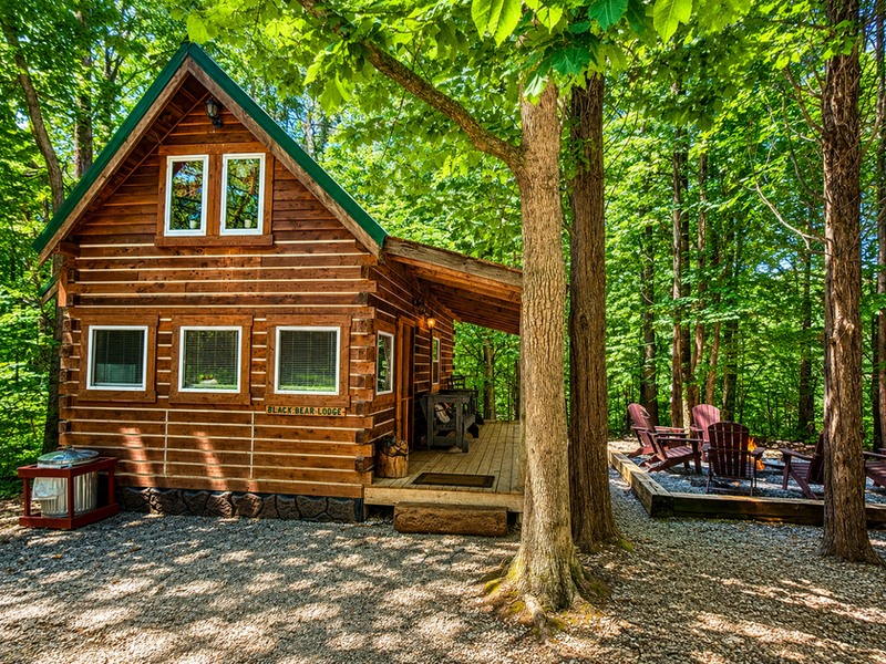 Exterior of Black Bear Lodge