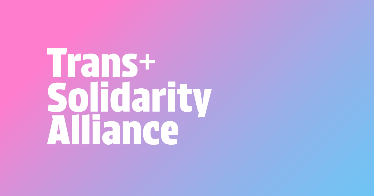 rekatrans - blog Images High Quality Grahic Trans+ Solidarity Alliance