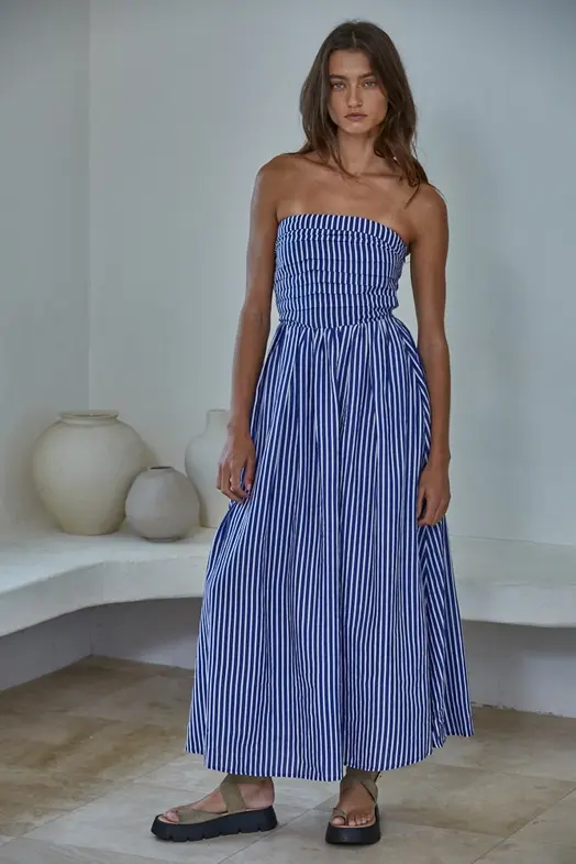Coastline Striped Dress
