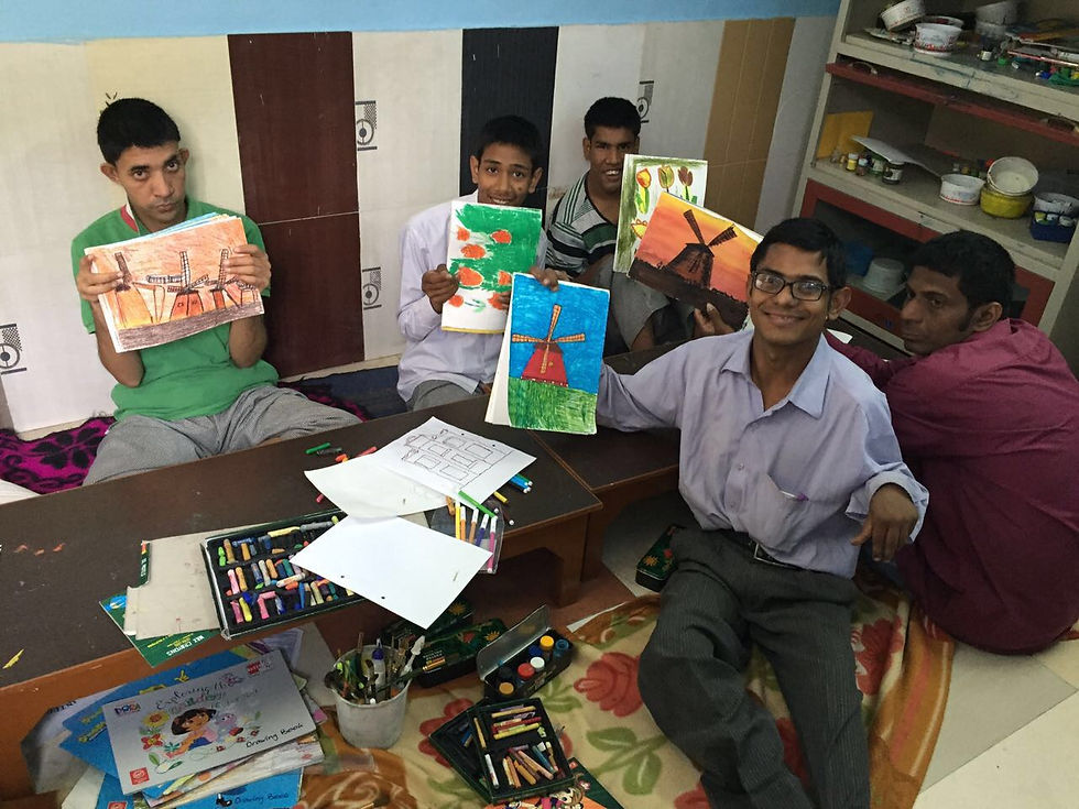 Art Therapy at Deepashram