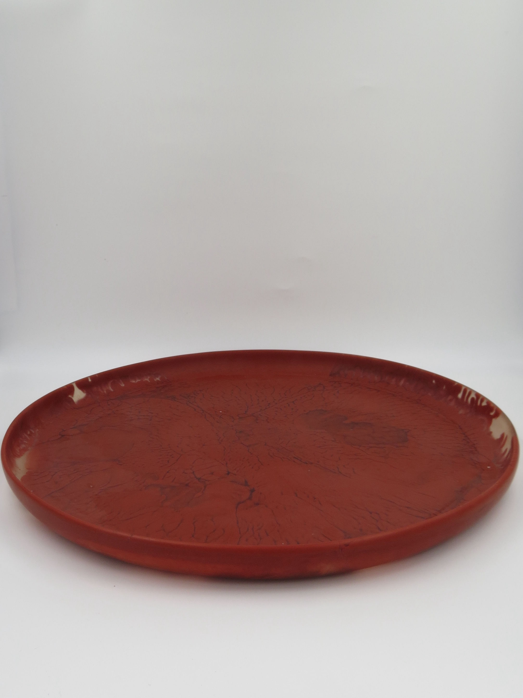 Horizon Platter - Crimson Clay