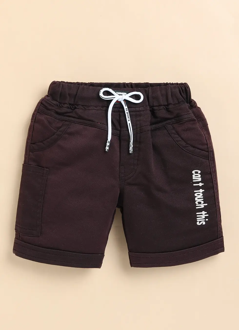Thumbnail: Boys "Can't Touch This" Stamp Graphic Tee & Shorts Set