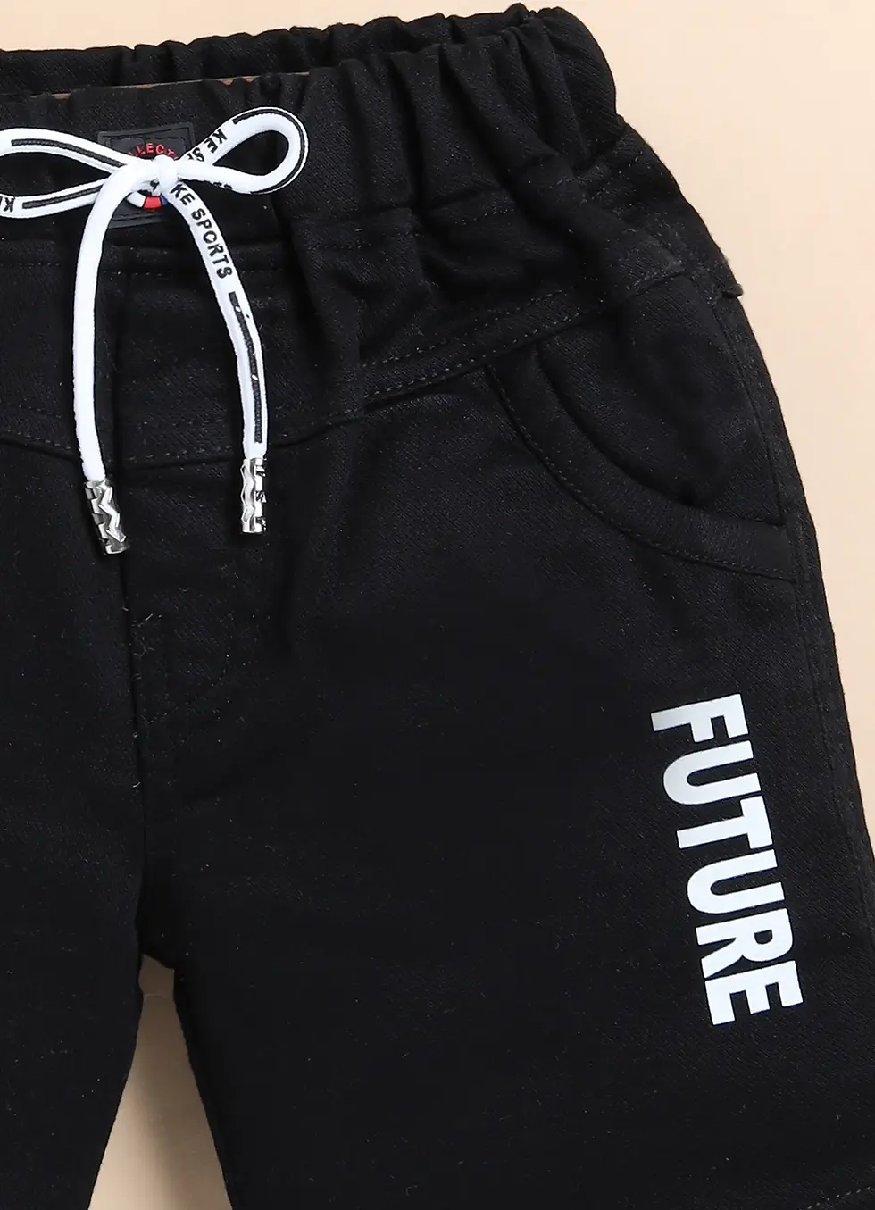 Thumbnail: Boys "FUTURE Authentic" Geometric Graphic Tee & Cargo Shorts Set