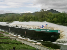 Tanker Vessel "Bergse Deep" by Barkmet Shipyard. Czech Republic