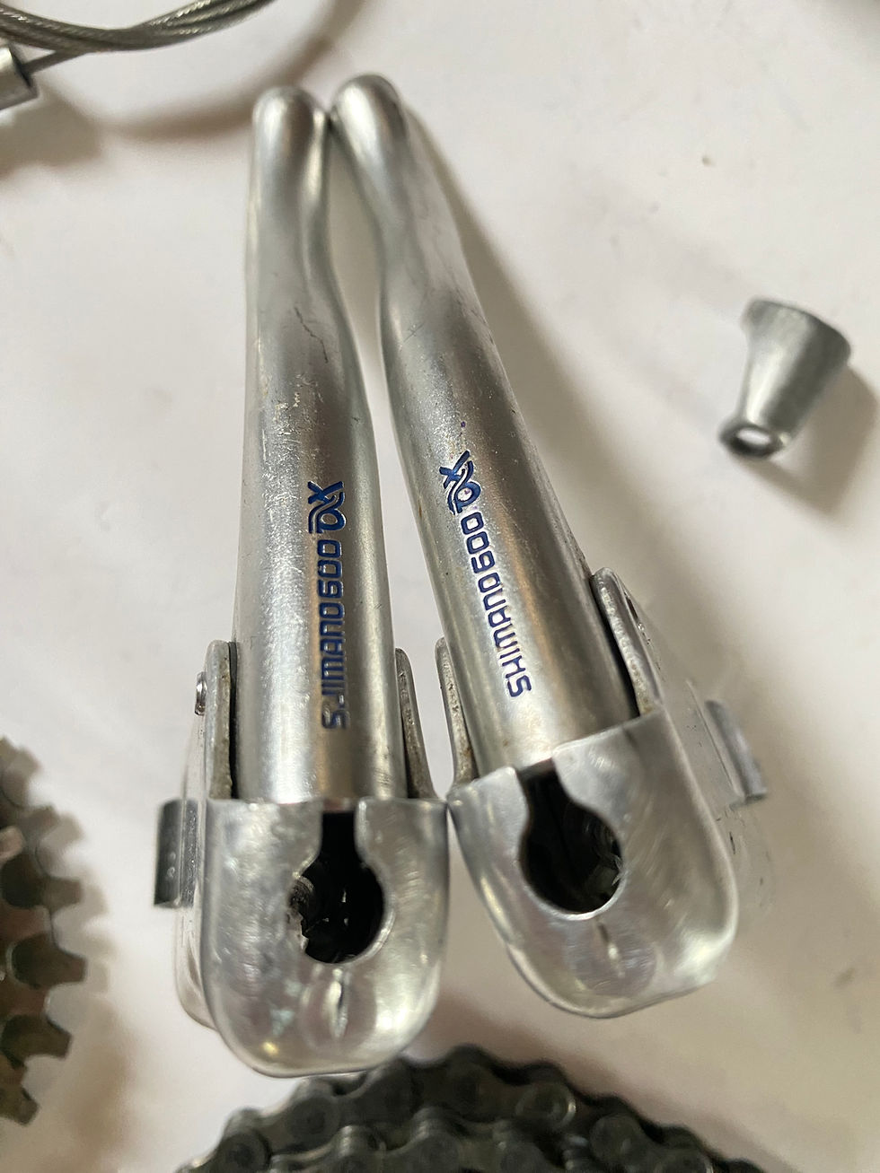 Miniature : shimano 600 AX AERO GROUPSET/ DURA ACE vintage bicycle parts
