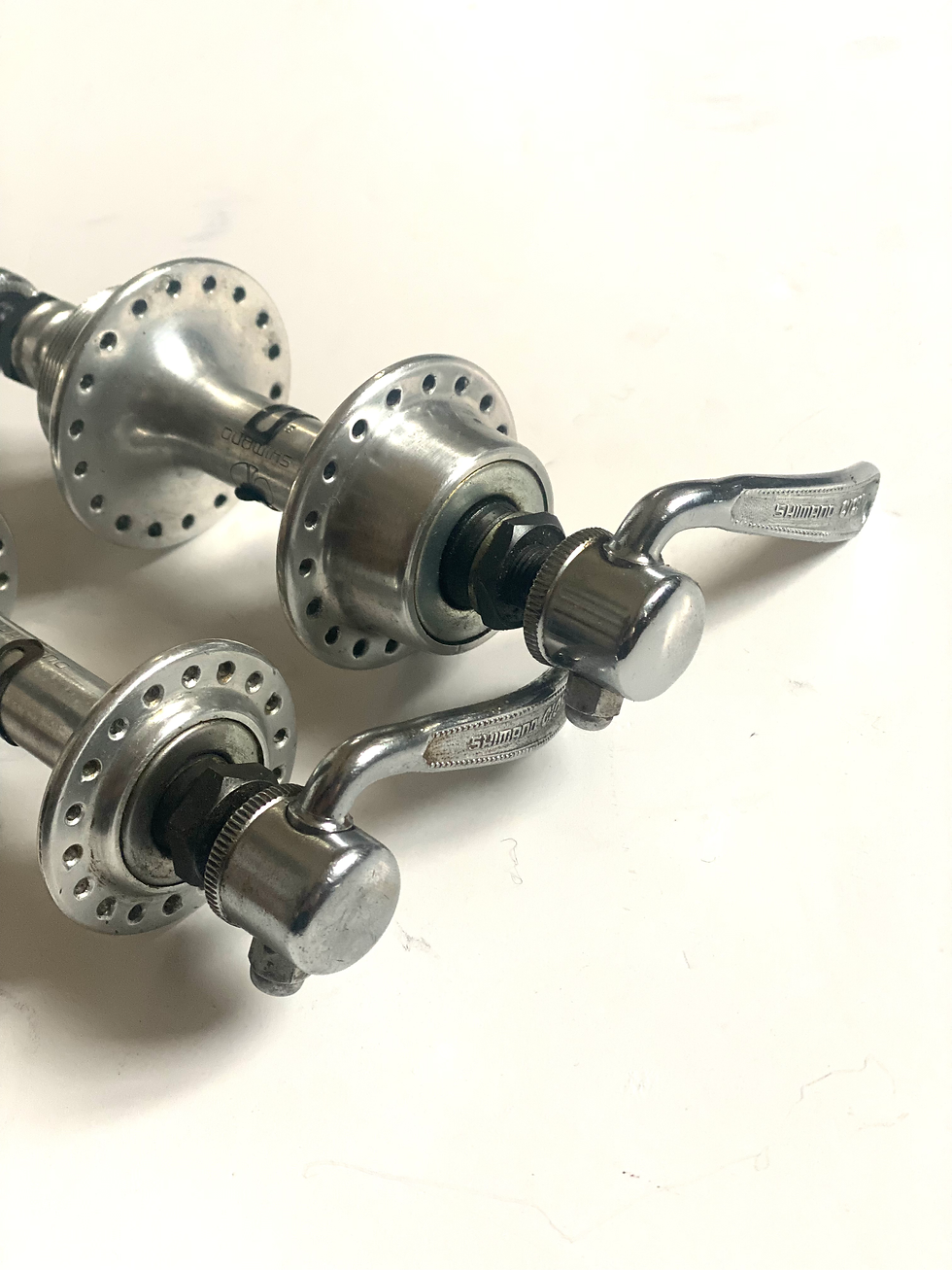 Miniature : moyeux shimano 600 hubs vintage bicycle/ vélo ancien