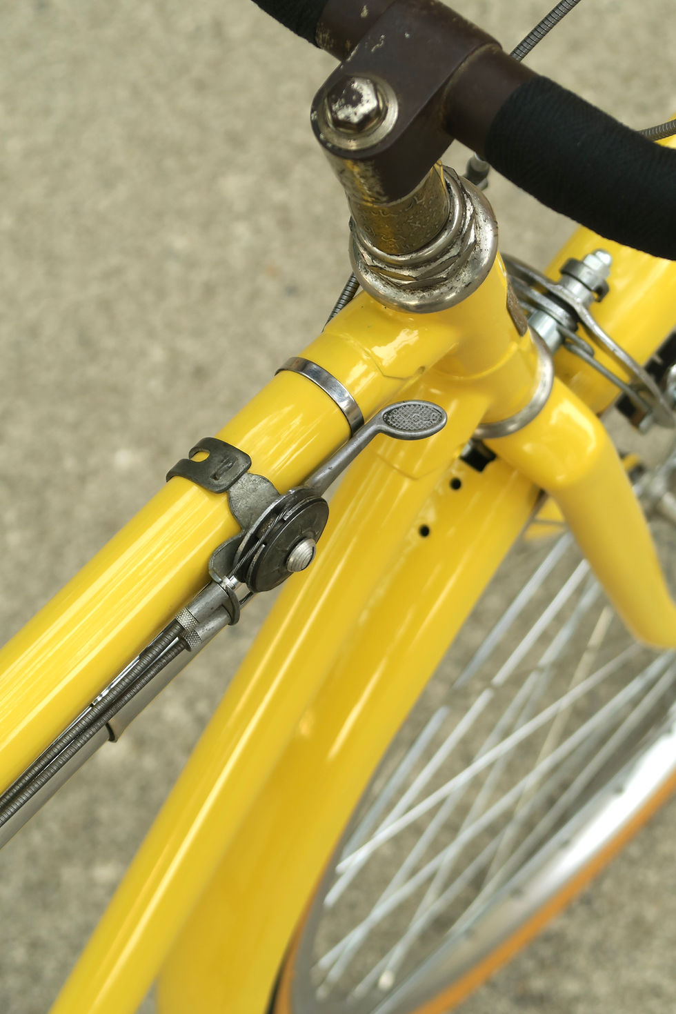Vélo peugeot année 30 restauré par dynamo cycle repairs 