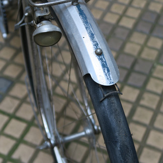 randonneuse rené herse chrome, vintage bicycle