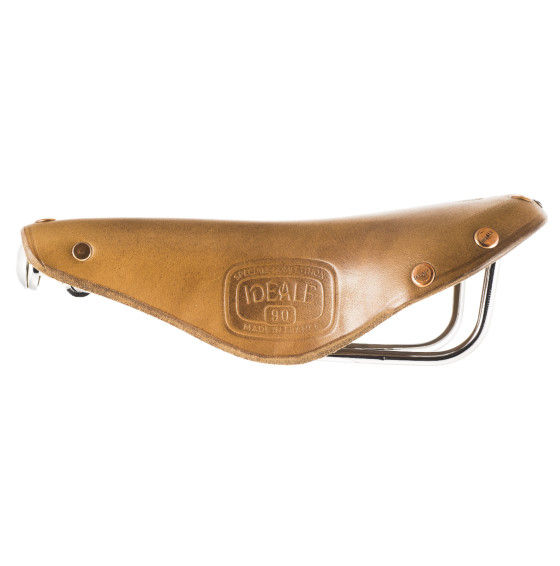 Miniature : Selle idéale 90, selle cuir fabrication française