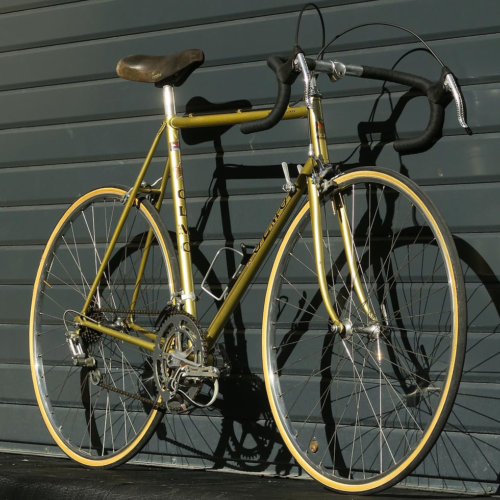 Miniature : vélo vintage 70's olmo gold campagnolo gran sport, vélo vintage restauré