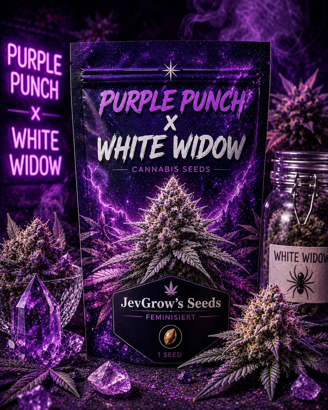 Purple Punch x White Widow Feminisiert