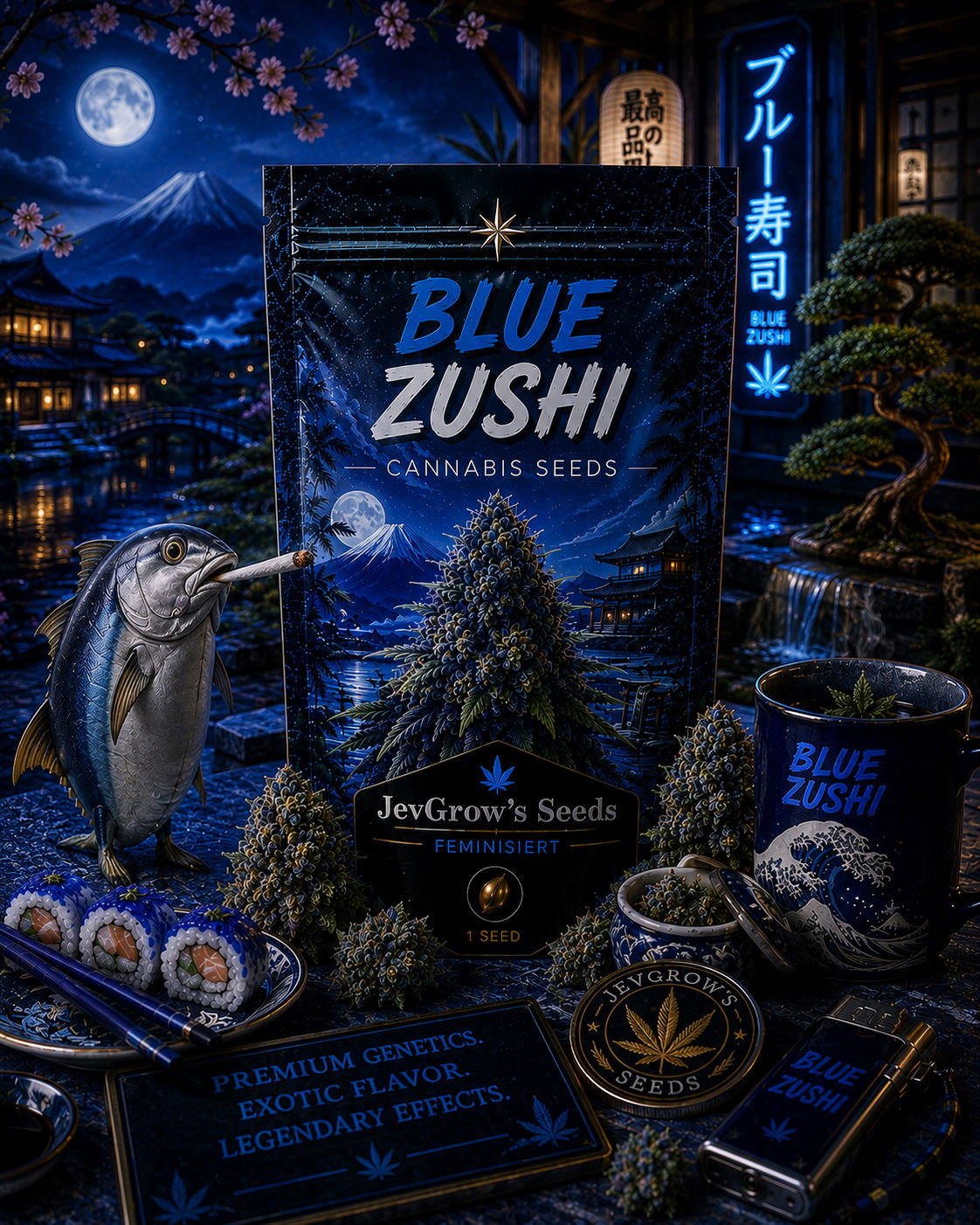 Blue Zushi Feminisiert