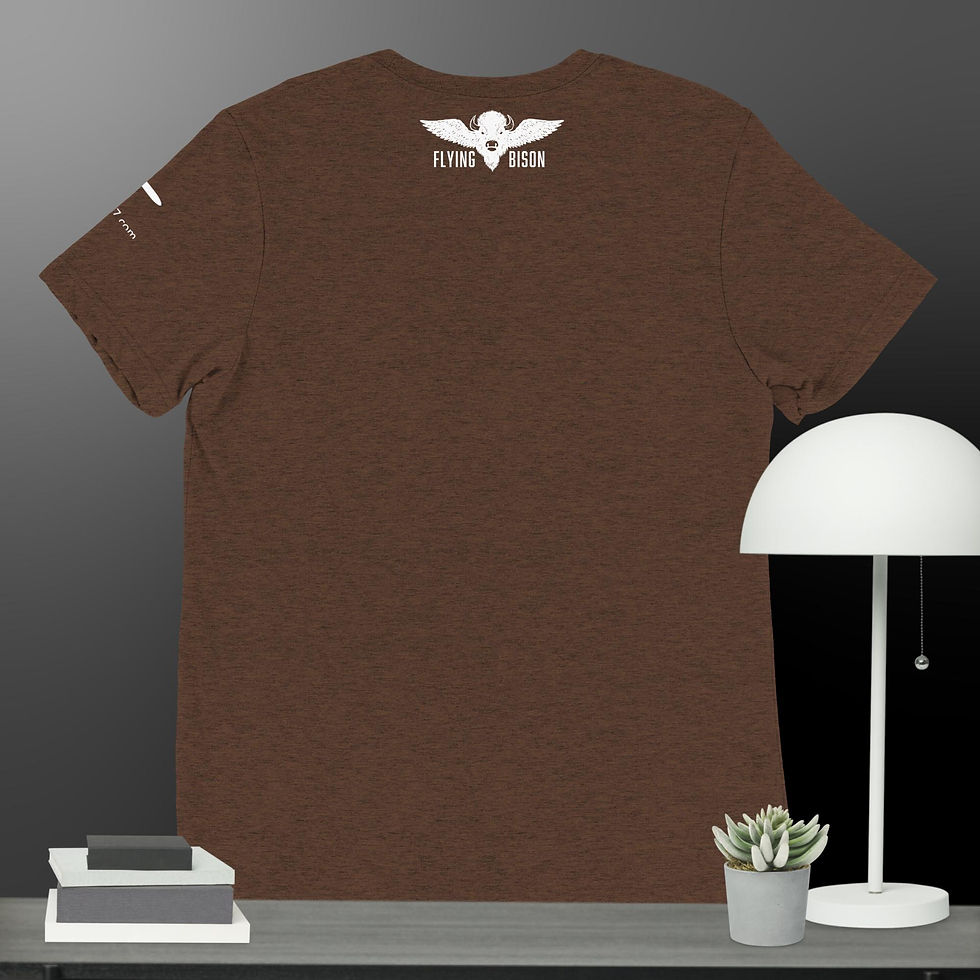 Thumbnail: BRAVO 737 Logo Tri-blend, Unisex T-Shirt