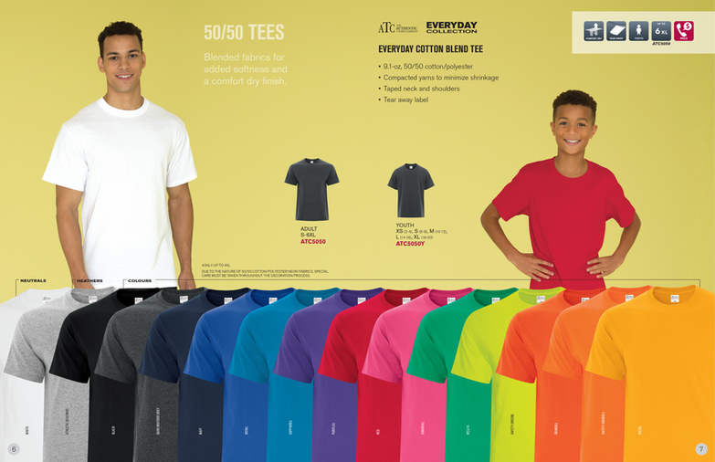 ATC Everyday Collection Apparel Decorating Company