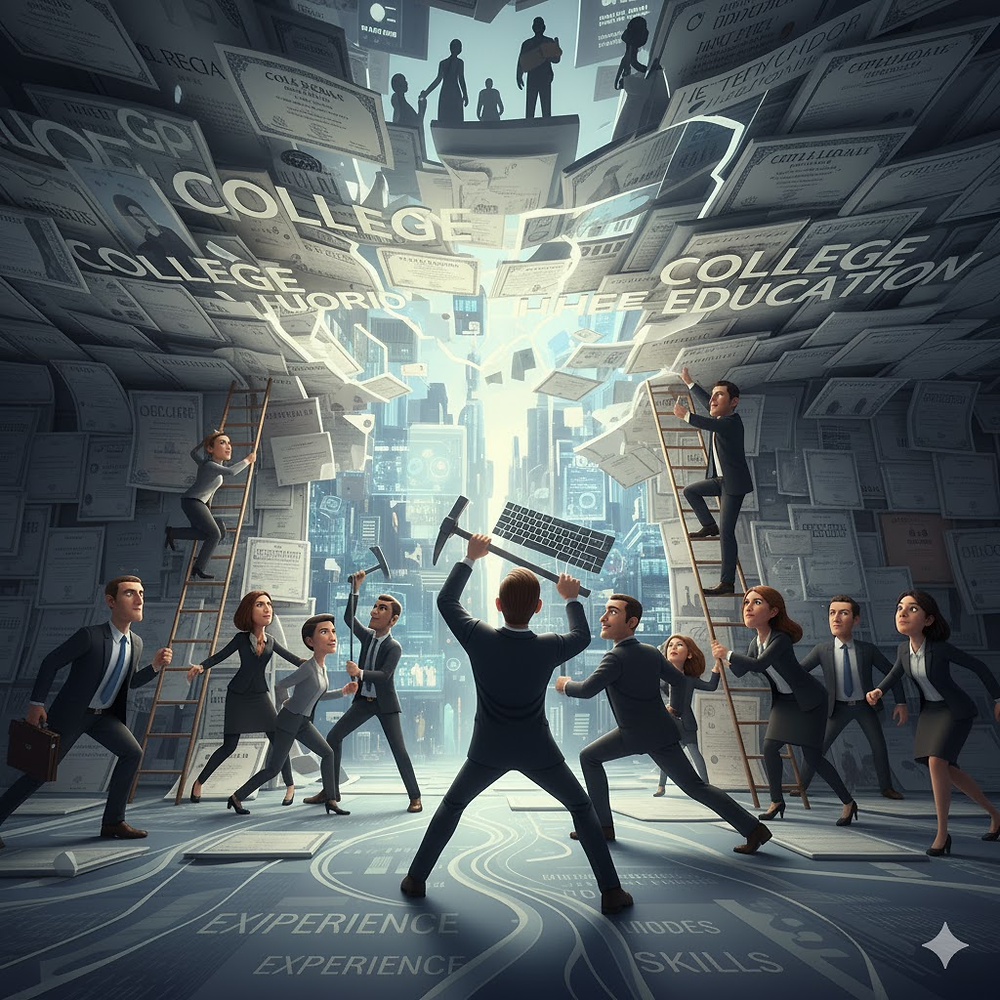 Defn Paper Ceiling What is the ‘Paper Ceiling’ — And How It’s Impacting College Career ...