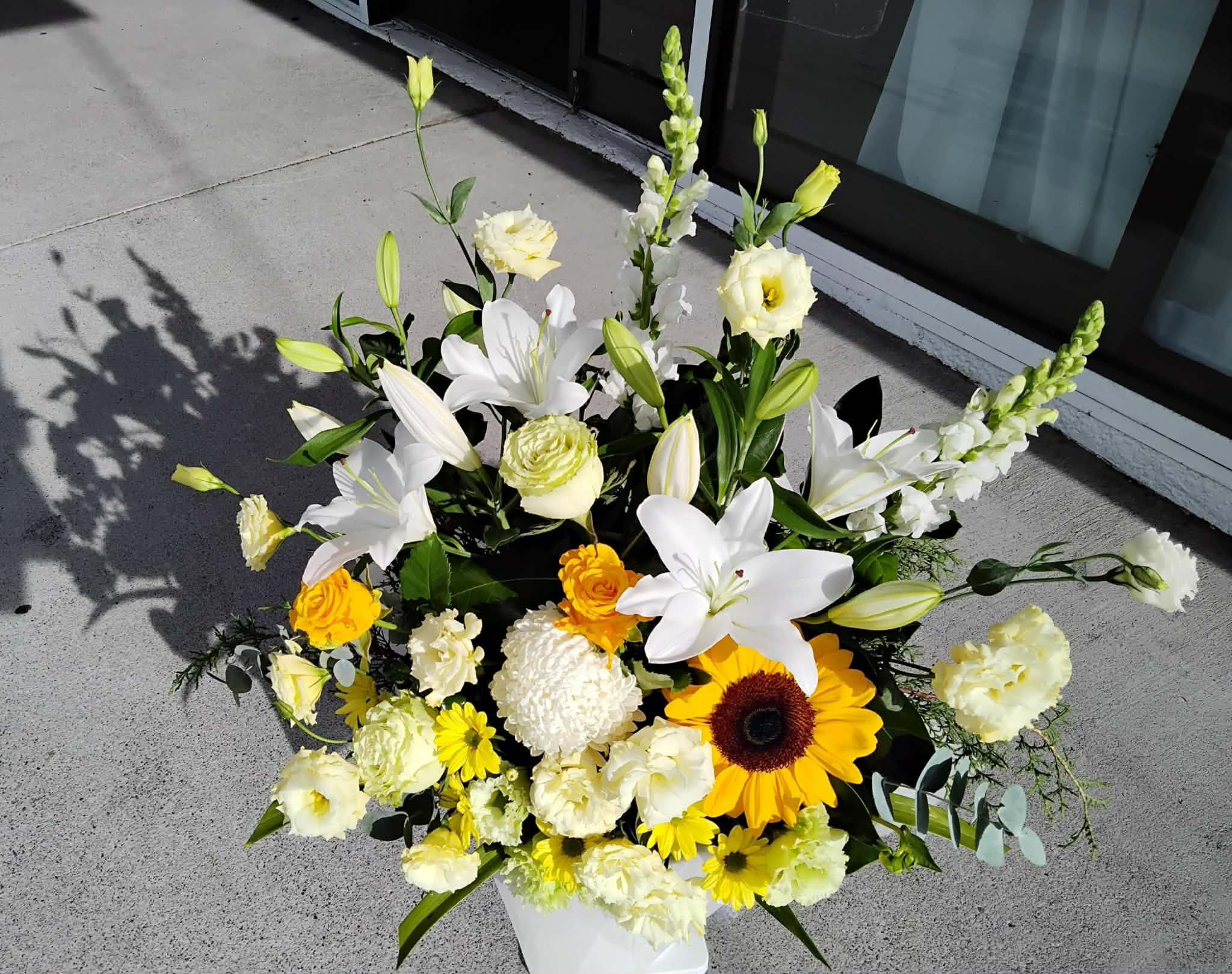 White Posy