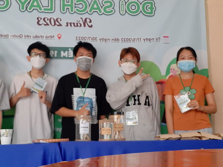 Nhật Nam cùng chương trình "Đổi sách lấy cây" năm 2023