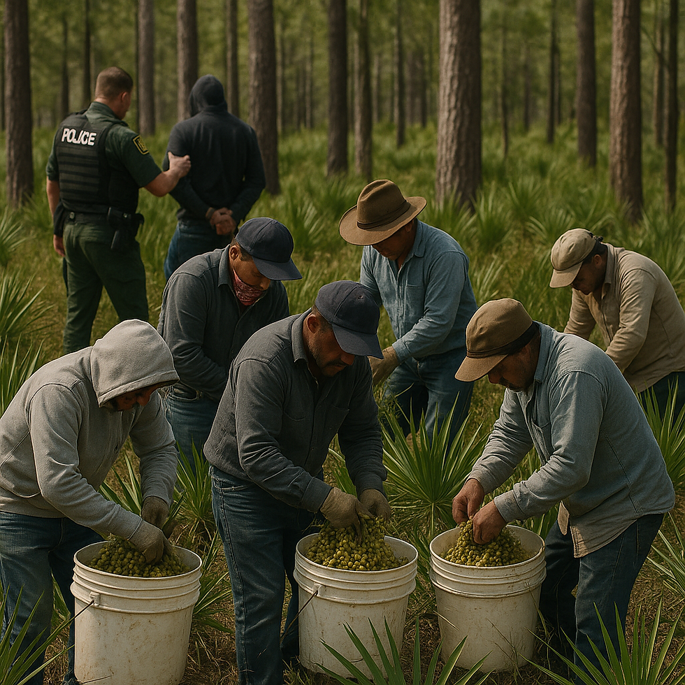 #ArrestedForHunterGathering: Southwest Florida’s Palmetto Berry Crackdown Is About More Than Plants