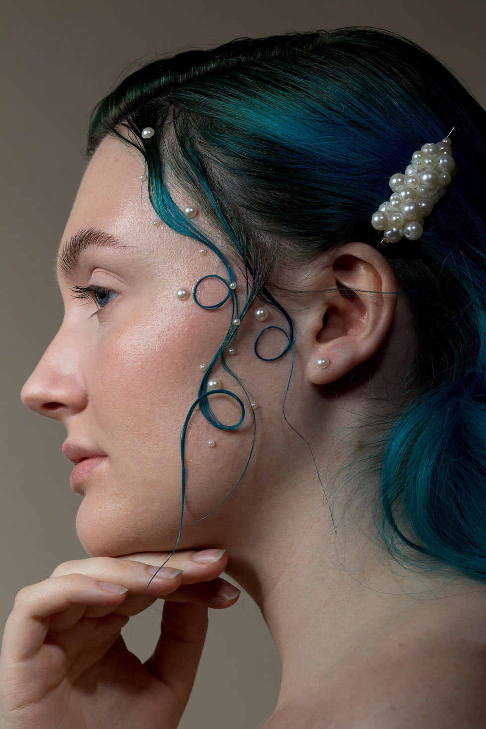 "Unattractive Beauty" - Brightly Coloured Hair