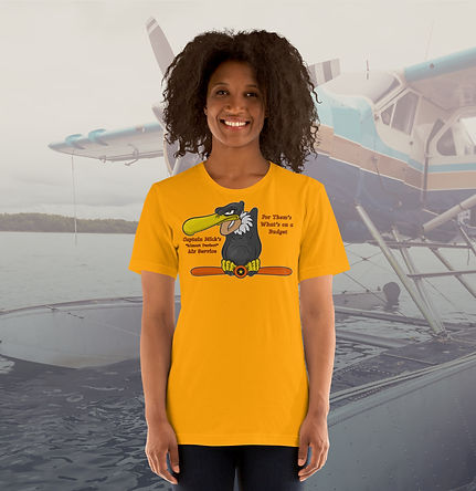 Unisex T with Buzzard Air: Almost the Best Bush Pilots in Alaska Design