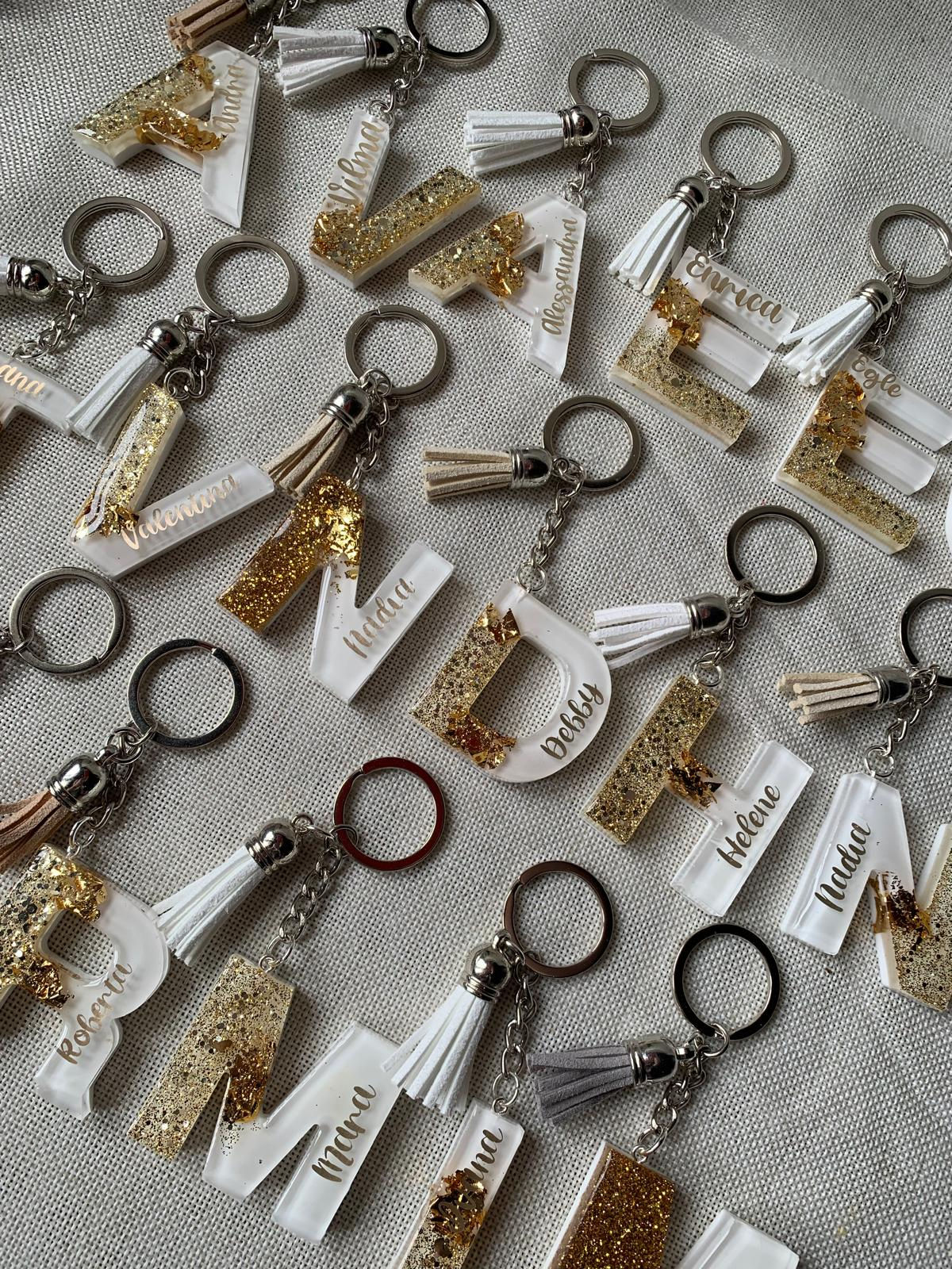 Portachiavi con Glitter