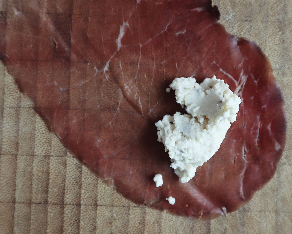 En liten klick räcker för att kunna rulla ihop din ravioli