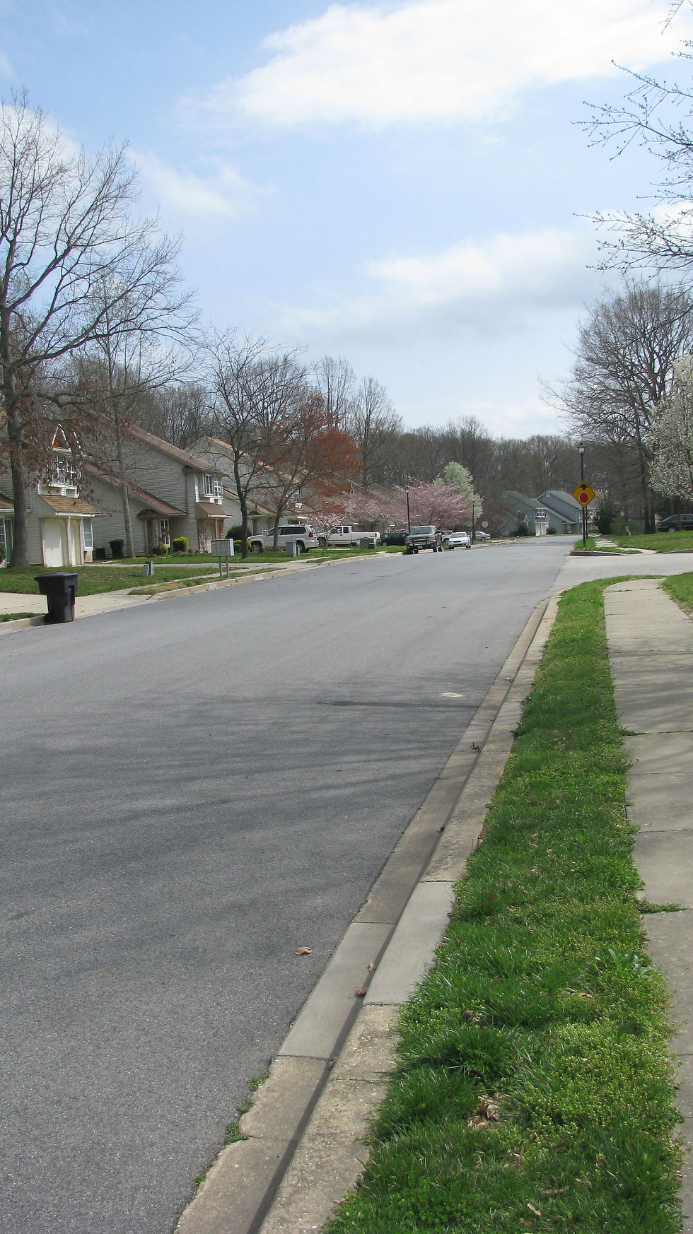 Street view leaving house