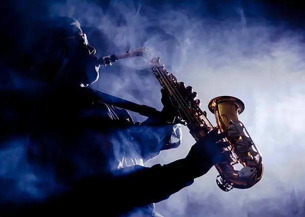 Saxofonist huwelijk