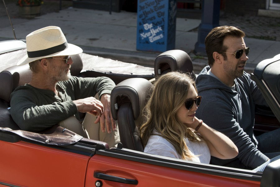 Ed Harris, Elizabeth Olsen and Jason Sudeikis in Kodachrome