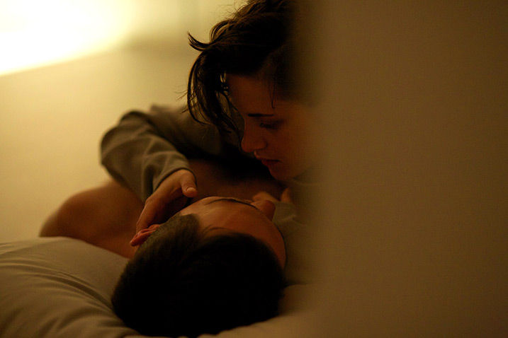 Nicholas Hoult and Kristen Stewart in Equals